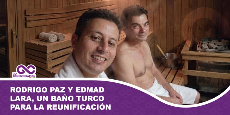 Rodrigo Paz y Edmad Lara, un baño turco para la reunificación