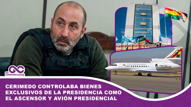 Cerimedo controlaba bienes exclusivos de la Presidencia como el ascensor y avión presidencial