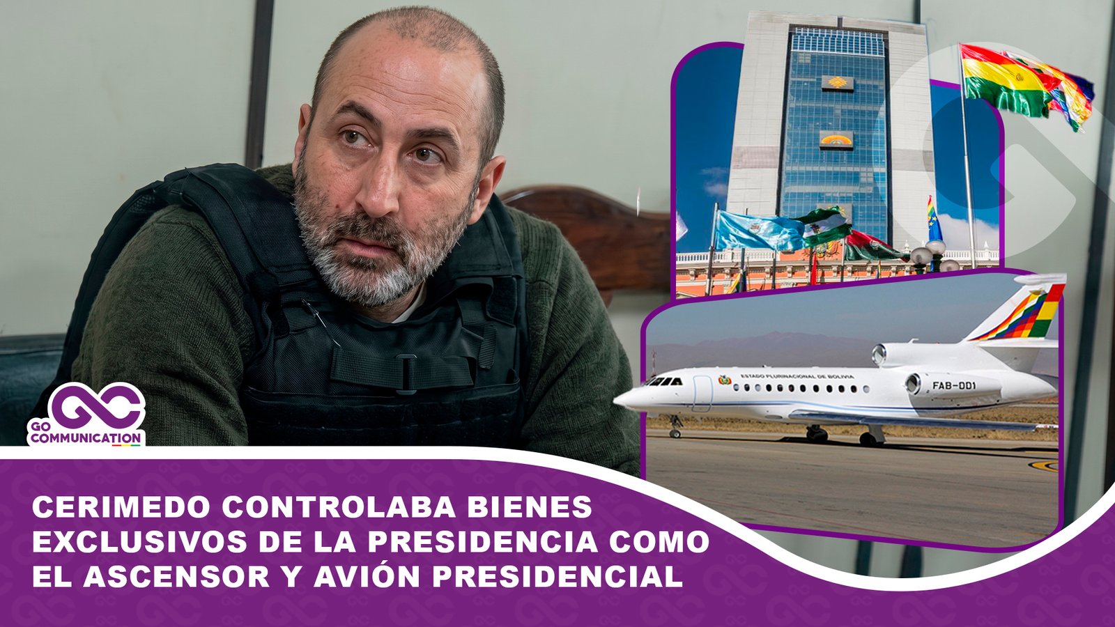 Cerimedo controlaba bienes exclusivos de la Presidencia como el ascensor y avión presidencial