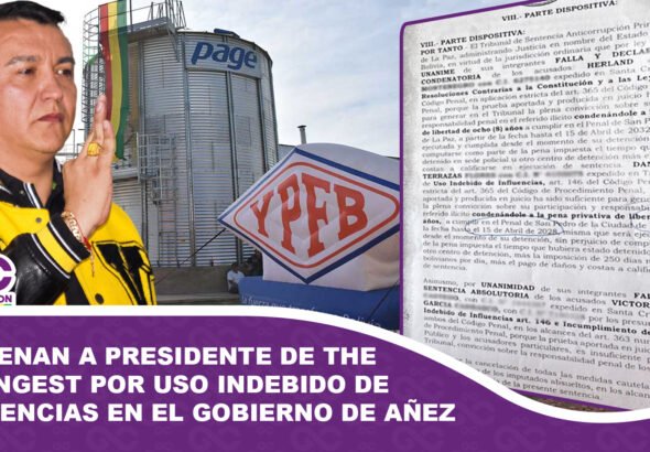 Condenan a presidente de The Strongest por Uso Indebido de Influencias en el Gobierno de Añez