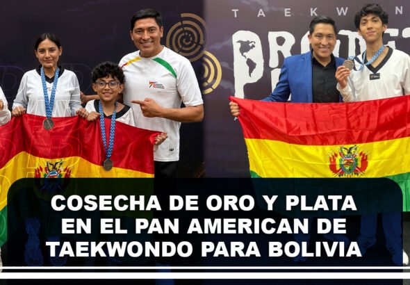 Cosecha de oro y plata en el Pan American de Taekwondo para Bolivia