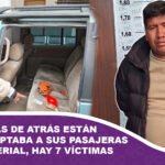Envían a Chonchocoro a un presunto violador serial que captaba a sus víctimas mediante engaños en su taxi