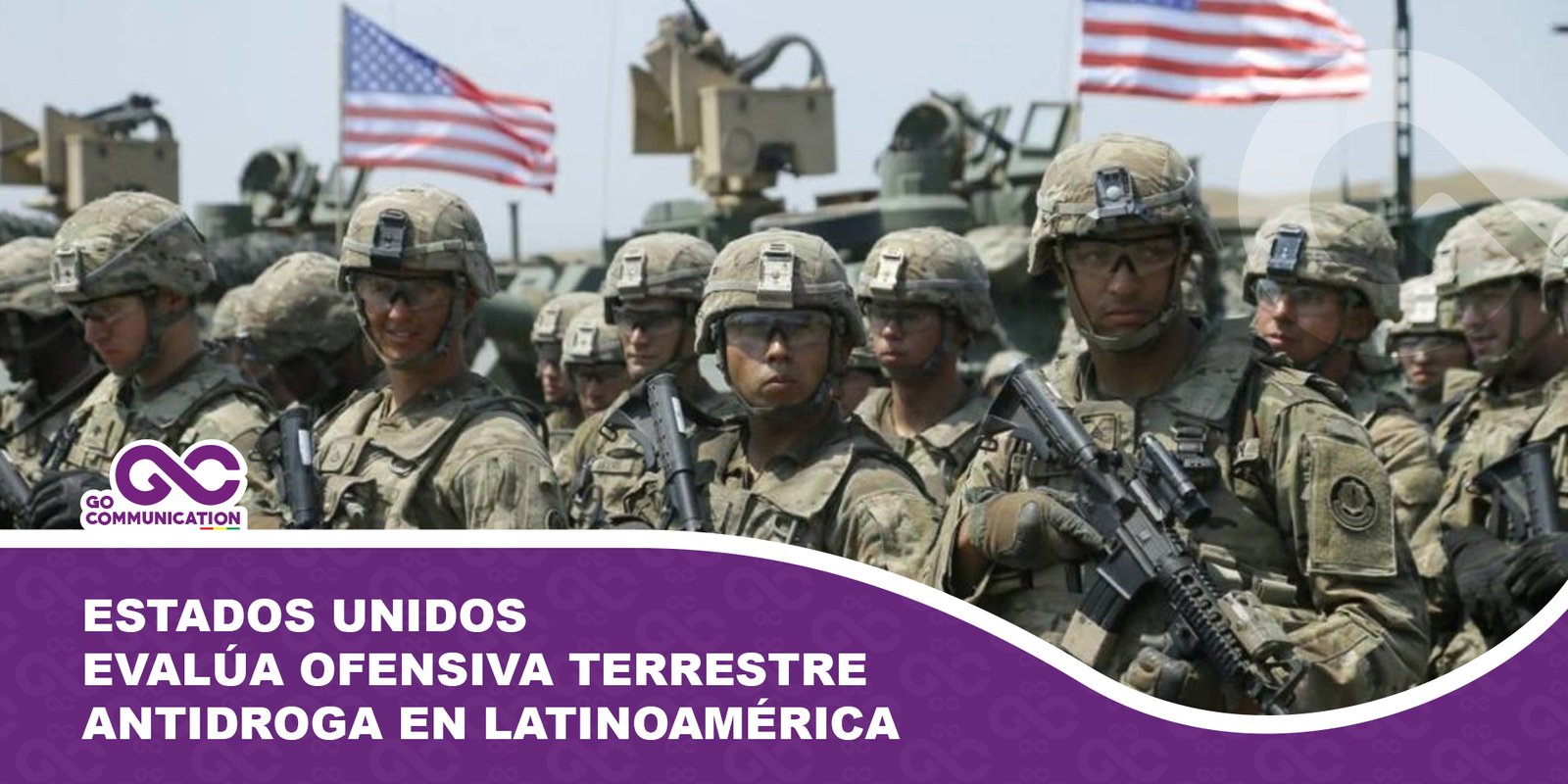 Estados Unidos evalúa ofensiva terrestre antidroga1