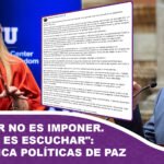 Gobernar no es imponer. Gobernar es escuchar Añez critica políticas de Rodrigo Paz
