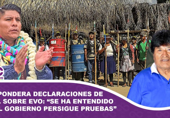 Loza pondera declaraciones de Sokol sobre Evo se ha entendido que el Gobierno persigue falsificando pruebas