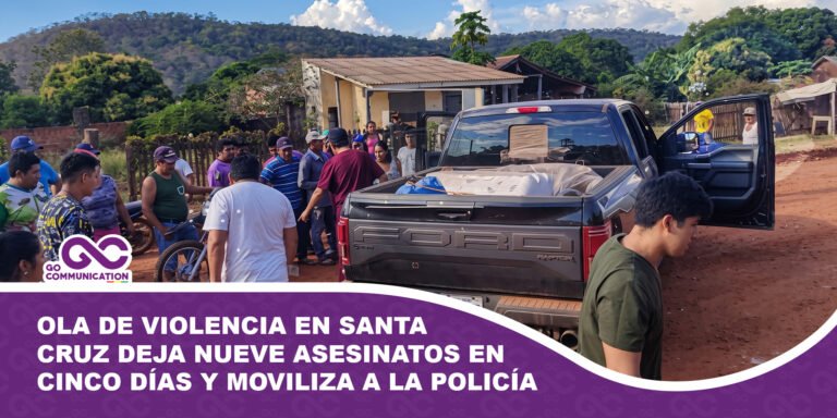Ola de violencia en Santa Cruz deja nueve asesinatos en cinco días y moviliza despliegue policial
