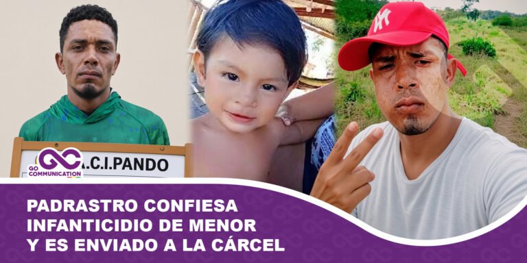 Padrastro confiesa infanticidio de menor y es enviado a la cárcel