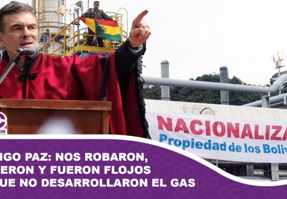 Rodrigo Paz califica de circo a las gestiones pasadas y dice que nos robaron, nos mintieron