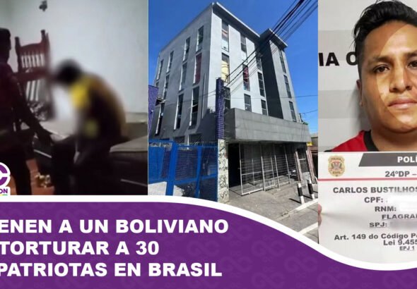 detiene a boliviano por torturar a 30 compatriotas en Brasil