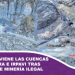 AJAM interviene las cuencas Orkojahuira e Irpavi tras detectar actividades de minería ilegal