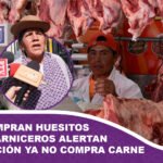 Ahora compran huesitos no más Carniceros alertan que población ya no compra carne
