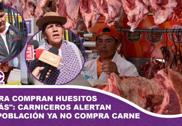 Ahora compran huesitos no más Carniceros alertan que población ya no compra carne