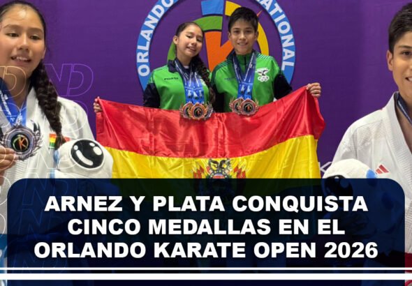 Arnez y Plata conquista cinco medallas en el Orlando International Karate Open 2026