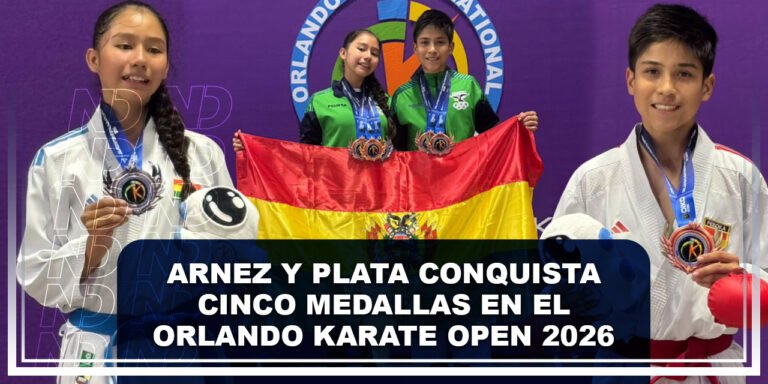 Arnez y Plata conquista cinco medallas en el Orlando International Karate Open 2026