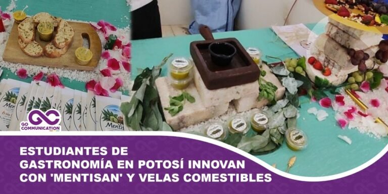 Estudiantes de gastronomía en Potosí