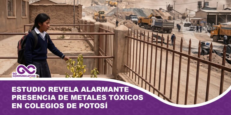 Estudio revela alarmante presencia de metales tóxicos en colegios de Potosí