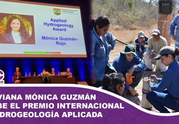 Hidróloga boliviana Mónica Guzmán recibe el Premio Internacional de Hidrogeología Aplicada 2026