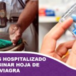 Hombre es hospitalizado tras combinar hoja de coca con viagra