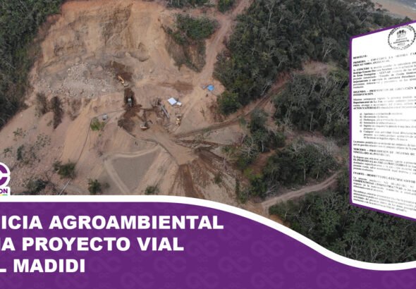 Justicia agroambiental frena proyecto vial en el Madidi