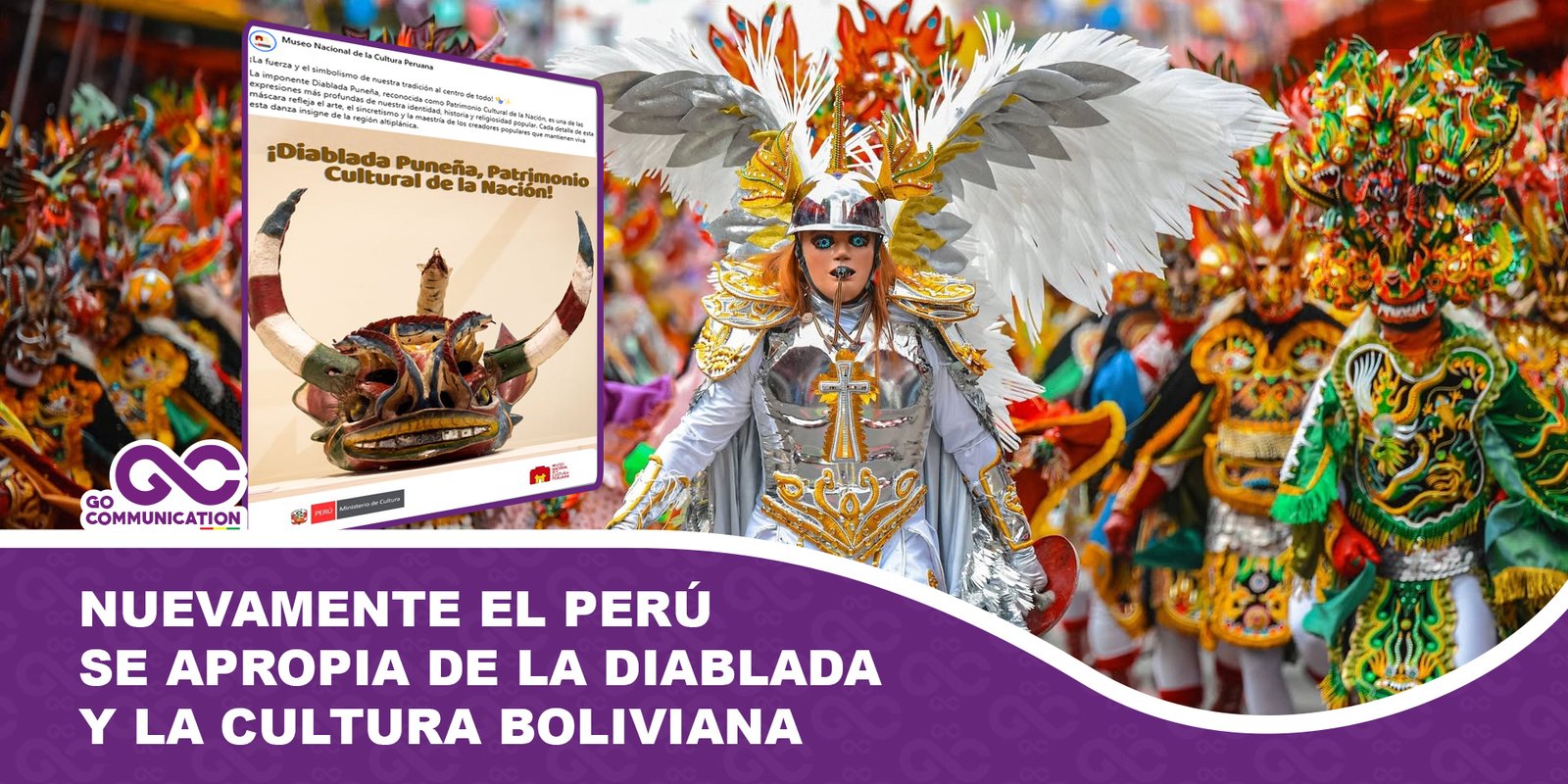 Nuevamente el Perú se apropia de la diablada y cultura boliviana