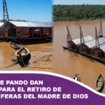 Pueblos indígenas de Pando dan ultimátum para el retiro de balsas auríferas del río Madre de Dios