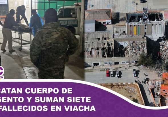 Rescatan cuerpo de sargento y suman siete los fallecidos en Viacha