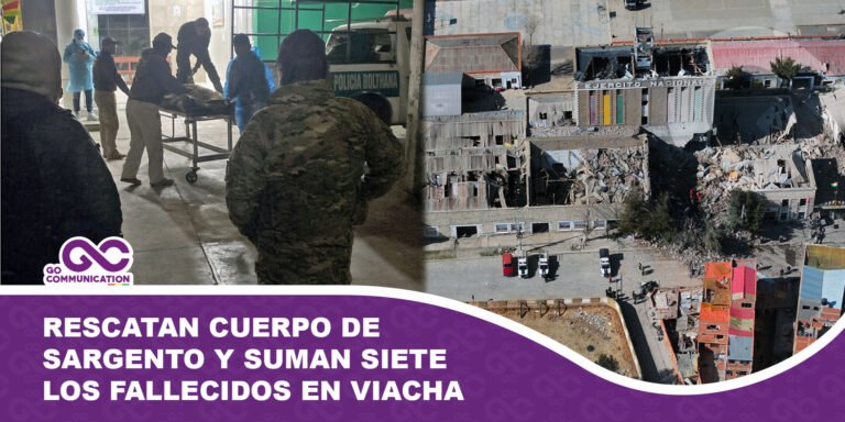 Rescatan cuerpo de sargento y suman siete los fallecidos en Viacha