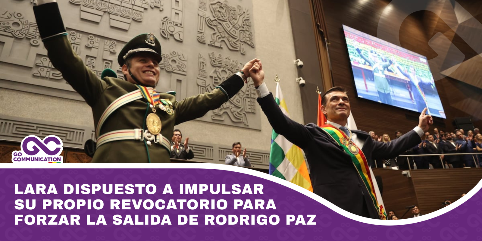 Vicepresidente Lara dispuesto a impulsar su propio
