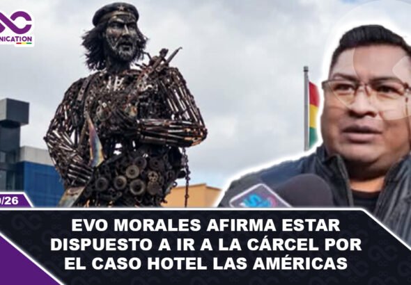 Activista da ultimátum de 48 horas para retirar la estatua del Che Guevara en El Alto