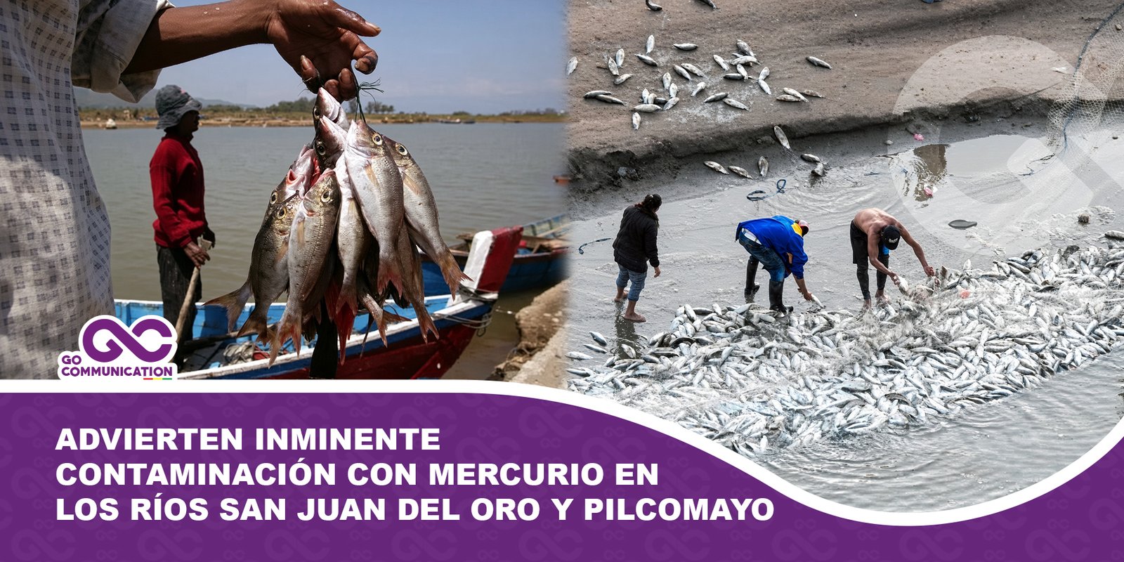 Advierten inminente contaminación con mercurio en los ríos San Juan del Oro y Pilcomayo
