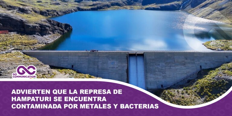 Advierten que la represa de Hampaturi se encuentra contaminada por metales y bacterias