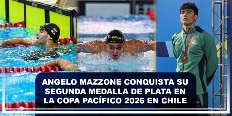 Angelo Mazzone conquista su segunda medalla de plata en la Copa Pacífico 2026 en Chile