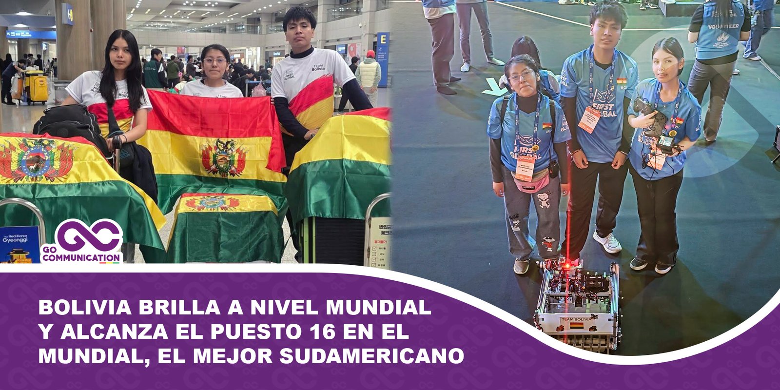 Bolivia brilla a nivel mundial y alcanza el puesto 16 en el mundial, el mejor sudamericano 1