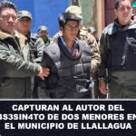 Capturan al autor del asesinato de dos menores en el municipio de Llallagua