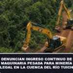 Denuncian ingreso continuo de maquinaria pesada para minería ilegal en la cuenca del río Tuichi