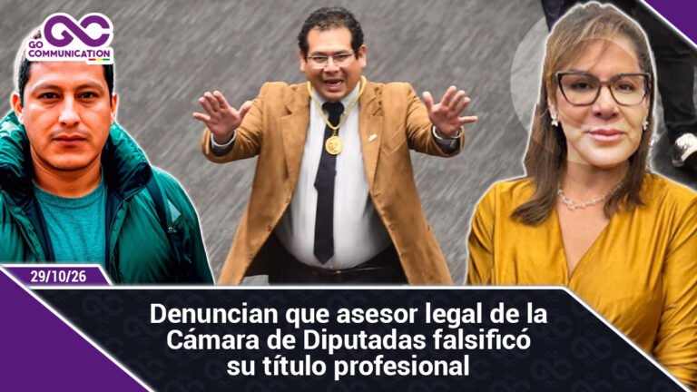 Denuncian que asesor legal de la Cámara de Diputadas falsificó su título profesional