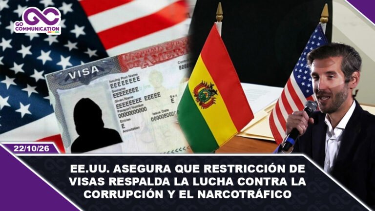 EE.UU. asegura que restricción de visas respalda la lucha contra la corrupción y el narcotráfico