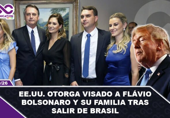 EE.UU. otorga visado a Flávio Bolsonaro y su familia tras salir de Brasil