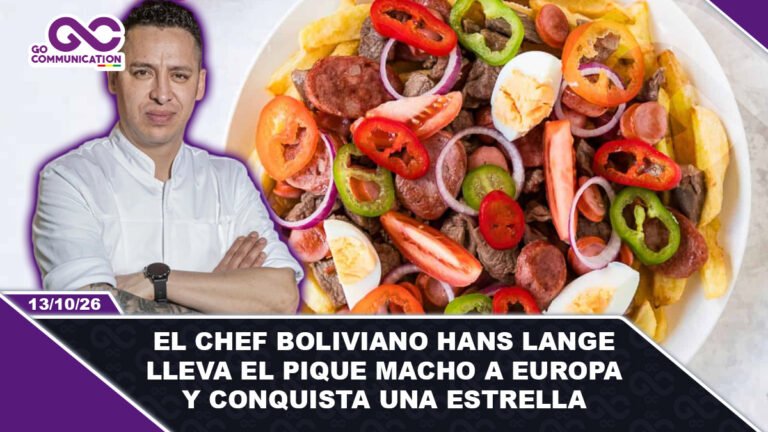 El chef boliviano Hans Lange lleva el pique macho a Europa y conquista una estrella Michelin