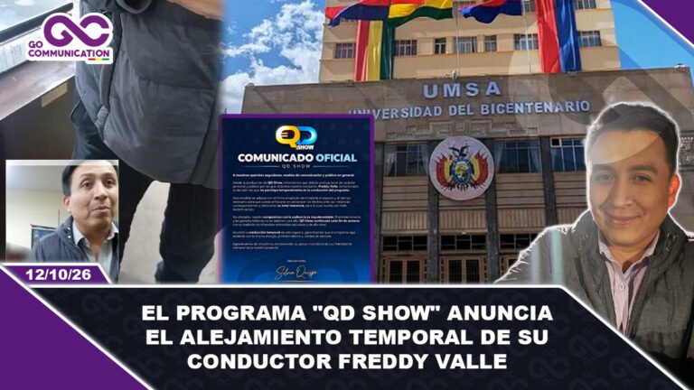 El programa QD Show anuncia el alejamiento temporal de su conductor Freddy Valle