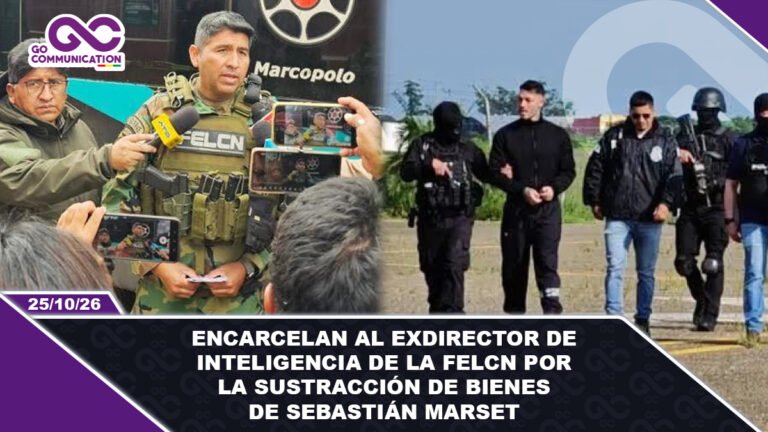 Encarcelan al exdirector de Inteligencia de la FELCN por la sustracción de bienes de Sebastián Marset