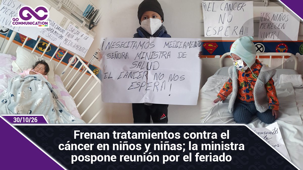 Frenan tratamientos contra el cáncer en niños