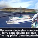 Gobernación evalúa comprar ferry para Tiquina por que no hay plata para un puente