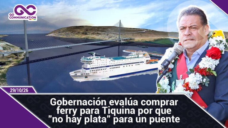 Gobernación evalúa comprar ferry para Tiquina por que no hay plata para un puente