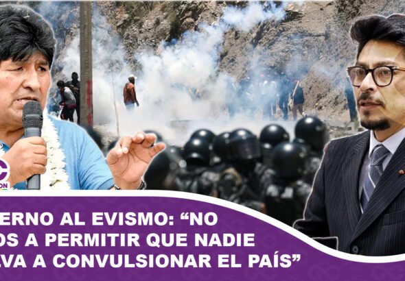 Gobierno al evismo No vamos a permitir que nadie vuelva a convulsionar el país