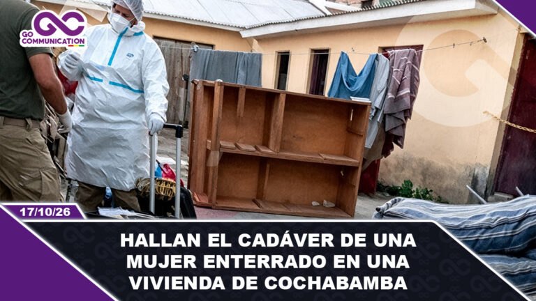 Hallan el cadáver de una mujer enterrado en una vivienda de Cochabamba