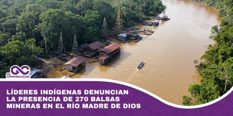 Indígenas denuncian presencia de 270 balsas