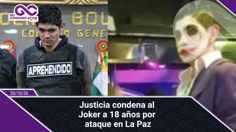 Justicia condena al Joker a 18 años