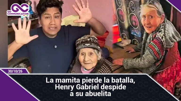 La mamita pierde la batalla, Henry Gabriel despide a su abuelita