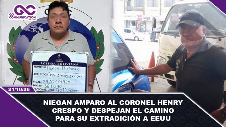 Niegan amparo al coronel Henry Crespo y despejan el camino para su extradición a EEUU